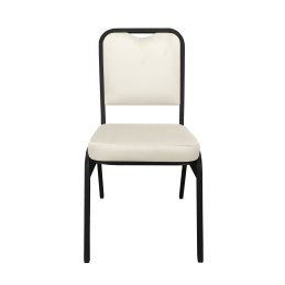 Krzesło Marco tkanina Welur bankietowe konferencyjne stelaż metalowy