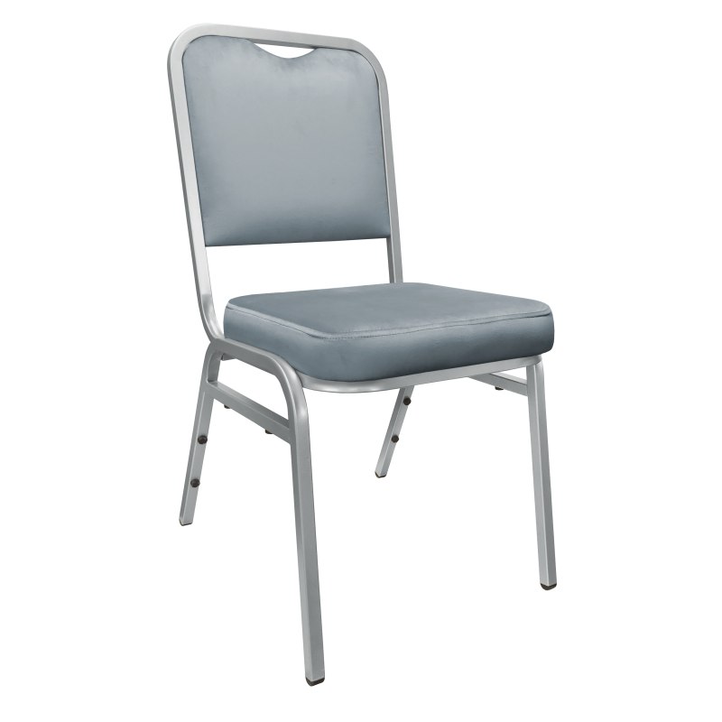 Krzesło Marco tkanina Welur bankietowe konferencyjne stelaż metalowy