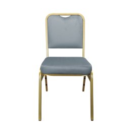 Krzesło Marco tkanina Welur bankietowe konferencyjne stelaż metalowy