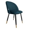 Krzesło Colin tkanina Vogue noga metalowa