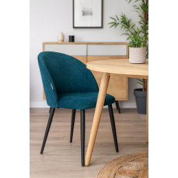 Krzesło Colin tkanina Vogue noga metalowa