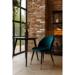 Krzesło Colin tkanina Vogue noga metalowa