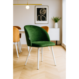 Krzesło Colin tkanina Vogue noga metalowa