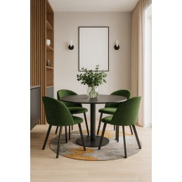 Krzesło Colin tkanina Vogue, nogi metalowe