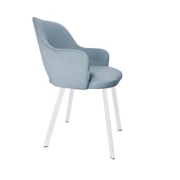 Krzesło Milano – welur, noga metalowa