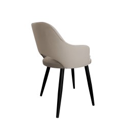 Krzesło Milano tkanina Welur noga metalowa