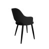 Krzesło Milano tkanina Welur noga metalowa