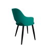 Krzesło Milano tkanina Welur noga metalowa