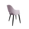 Krzesło Milano tkanina Welur noga metalowa