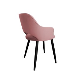 Krzesło Milano tkanina Welur noga metalowa
