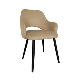 Krzesło Milano – welur, noga metalowa