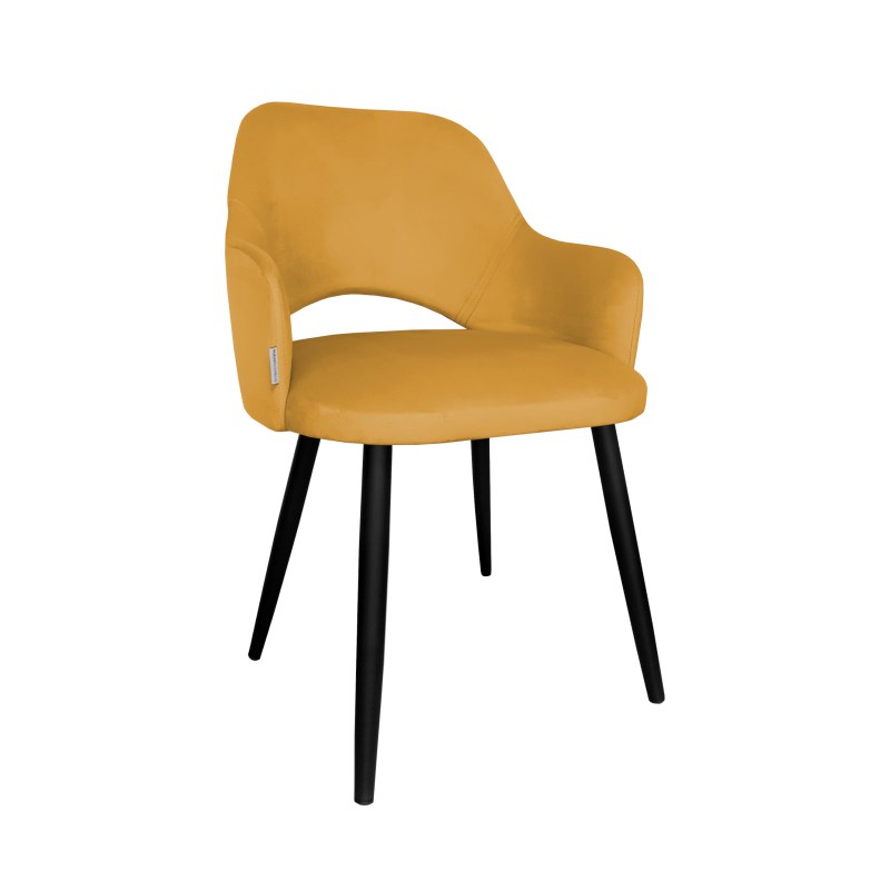 Krzesło Milano – welur, noga metalowa