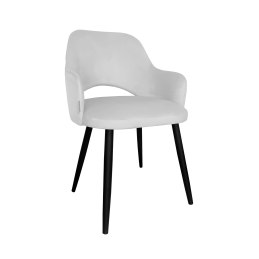 Krzesło Milano tkanina Welur noga metalowa