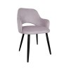 Krzesło Milano tkanina Welur noga metalowa
