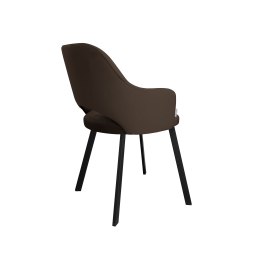 Krzesło Milano tkanina Welur noga metalowa