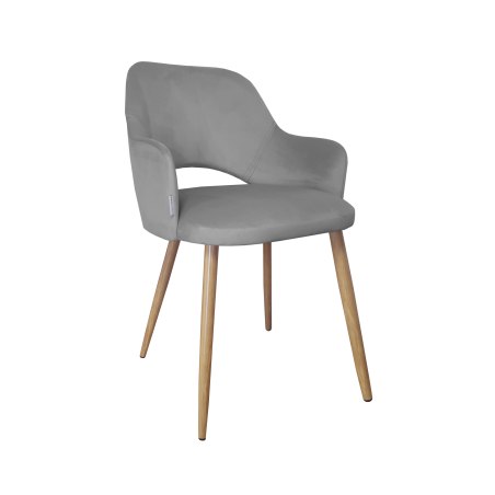 Krzesło Milano – welur, noga metalowa