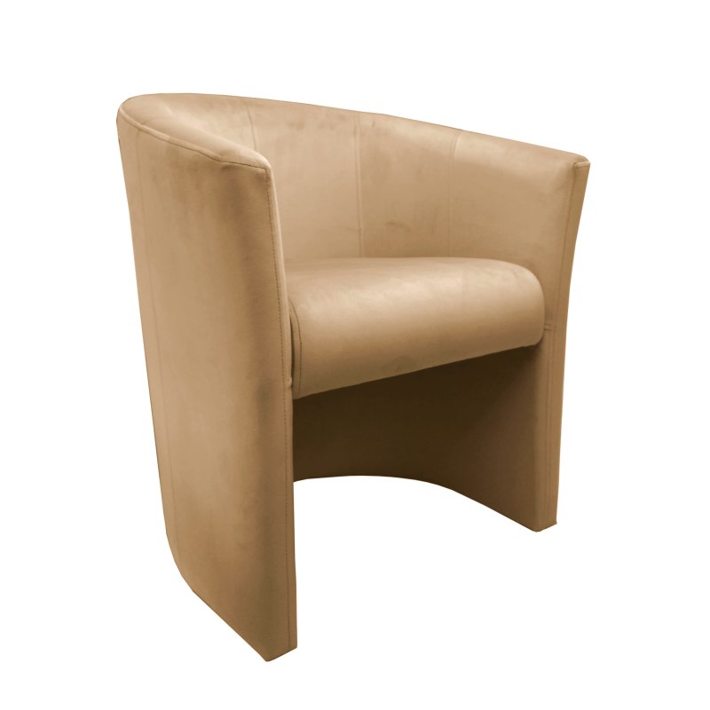 Fotel CLUB tkanina Welur