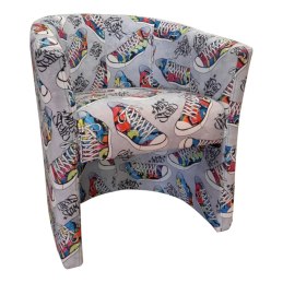 Fotel CLUB tkanina Mikrofaza