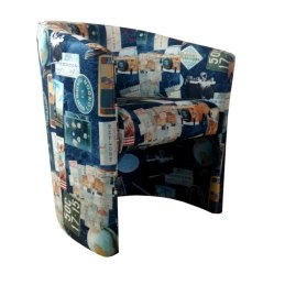 Fotel CLUB tkanina Mikrofaza