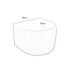 Fotel CLUB z podnóżkiem tkanina Welur