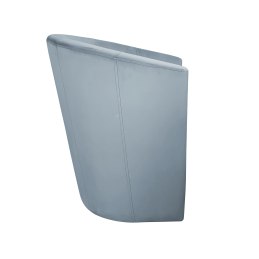 Fotel CLUB z podnóżkiem tkanina Welur