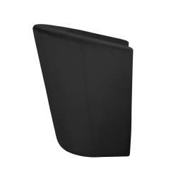 Fotel CLUB z podnóżkiem tkanina Welur