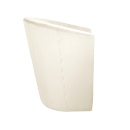 Fotel CLUB z podnóżkiem tkanina Welur