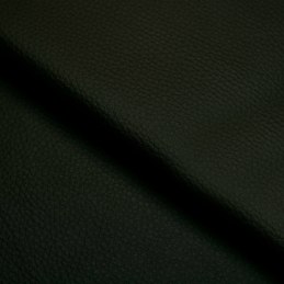 Fotel Club z podnóżkiem tkanina Eko skóra