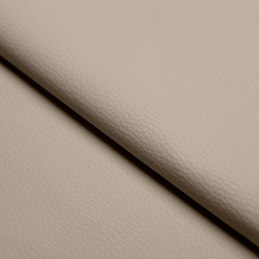 Fotel Club z podnóżkiem tkanina Eko skóra