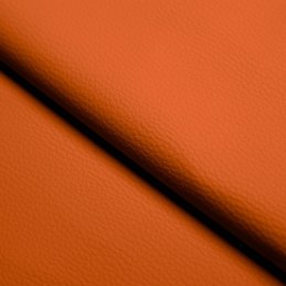 Fotel Club z podnóżkiem tkanina Eko skóra