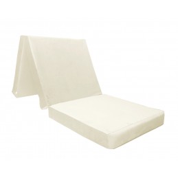 Materac składany Velvet MG50 180x80x10 kremowy