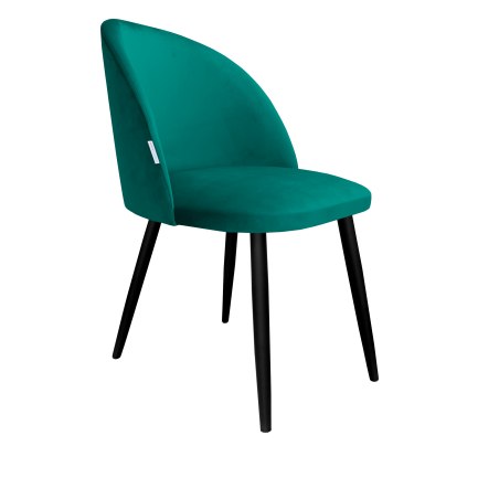 Krzesło Colin – tapicerowane, metalowe nogi