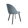 Krzesło Colin – tapicerowane, metalowe nogi