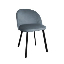 Krzesło Colin – tapicerowane, metalowe nogi