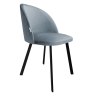 Krzesło Colin – tapicerowane, metalowe nogi