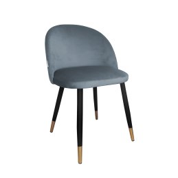 Krzesło Colin – tapicerowane, metalowe nogi
