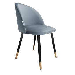 Krzesło Colin – tapicerowane, metalowe nogi