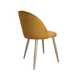 Krzesło Colin – tapicerowane, metalowe nogi