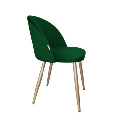 Krzesło Colin – tapicerowane, metalowe nogi