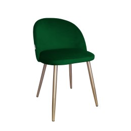 Krzesło Colin – tapicerowane, metalowe nogi