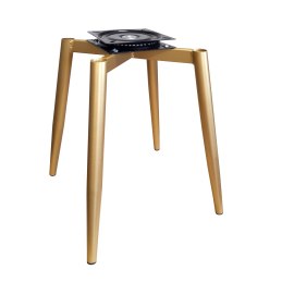 Krzesło Colin – tapicerowane, metalowe nogi