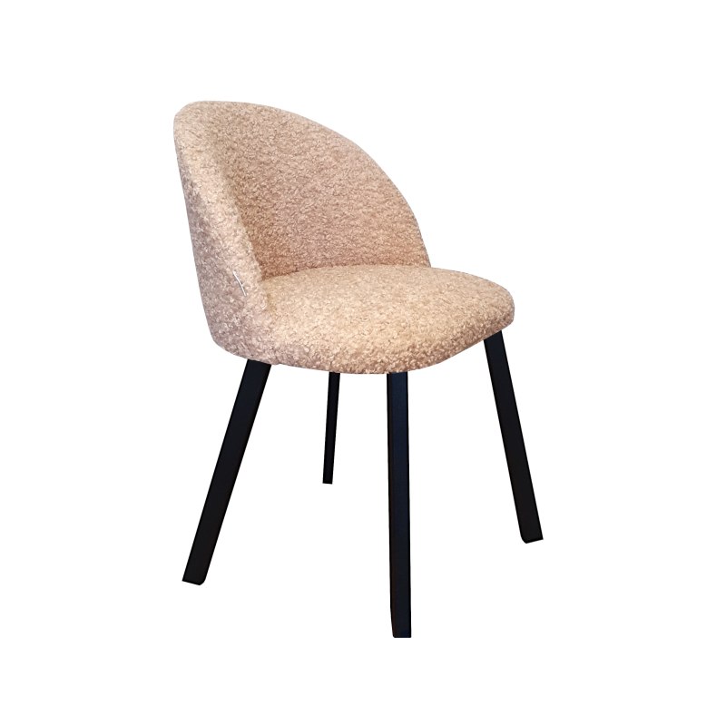 Krzesło Colin tkanina Rolf noga metalowa