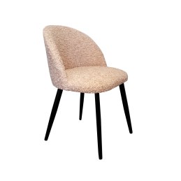 Krzesło Colin tkanina Rolf noga metalowa