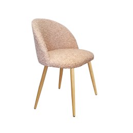 Krzesło Colin tkanina Rolf noga metalowa