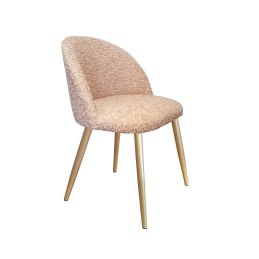 Krzesło Colin tkanina Rolf noga metalowa