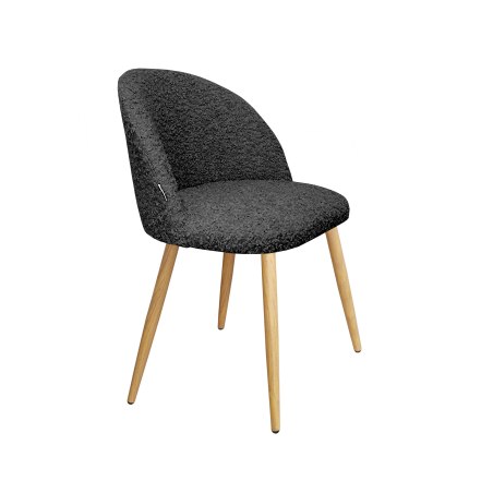 Krzesło Colin tkanina Rolf noga metalowa