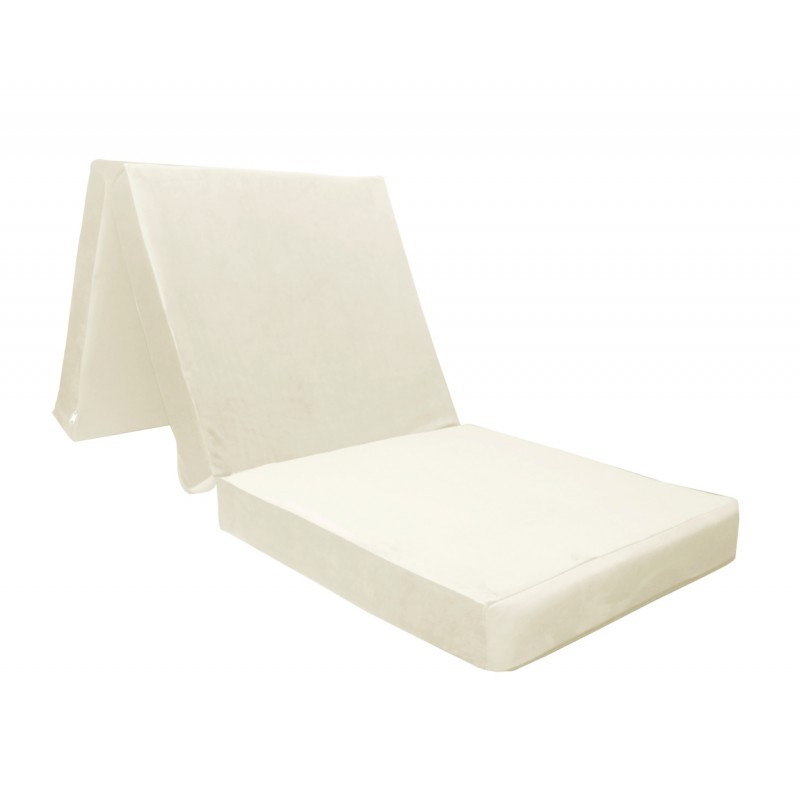 Materac składany Velvet MG50 180x80x6 kremowy