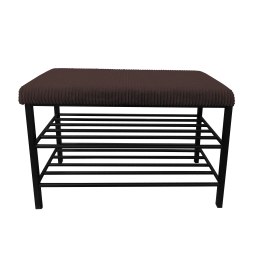 Szafka na buty SMART tkanina POSO stelaż metalowy Regał Półka