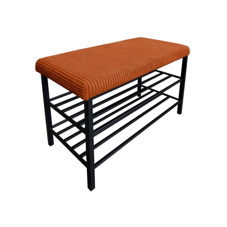 Szafka na buty SMART tkanina POSO stelaż metalowy Regał Półka