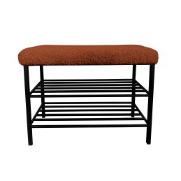 Szafka na buty SMART tkanina Rolf stelaż metalowy Regał Półka